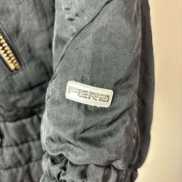 Vintage 90s Fera Skiwear Embroidered Full Zip Jacket Size 8 - Picture 2 of 8